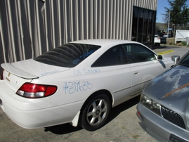 2001 TOYOTA SOLARA SE WHITE 3.0L AT Z17635